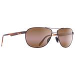 Maui Jim Lunettes de soleil Castles Chocolat Mat Bronze Hcl Minéral Superthin Présentation