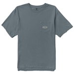 Vissla Tee-shirt Vissla Lounge Premium Pkt Tee Graphite Présentation