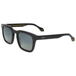 Binocle Eyewear Lunettes de soleil Matt Shiny Black Gradient Grey Polarized Présentation