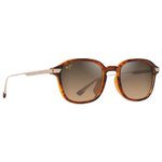 Maui Jim Lunettes de soleil Ka'ouo Asian Fit Havane Foncé Brillant Doré Hcl Bronze MauiBrilliant Présentation