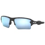 Oakley Lunettes de soleil Flak 2.0 XL Matte Black Camo Prizm Deep Water Polarized Présentation