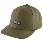 Patagonia Casquettes Tin Shed Hat P-6 Logo: Fatigue Green Présentation
