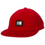 Salty Crew Casquettes Flagship Cord Snapback Washed Red Présentation