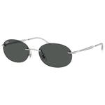 Ray Ban Lunettes de soleil RB3767 Polished Argent Dark Grey Présentation