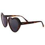 Binocle Eyewear Lunettes de soleil Venezia Shiny Tortoise Gradient Grey Polarized Présentation