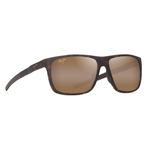 Maui Jim Lunettes de soleil Lehopulu Matte Dark Havana Bronze Hcl MauiUltra Présentation