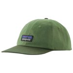 Patagonia Casquettes P-6 Label Trad Cap Terrain Green Présentation