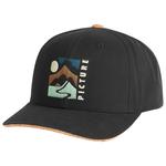 Picture Casquettes Wakopa Bb Cap Black Présentation
