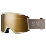 Smith Masque de Ski Squad XL Chalk Chromapop Sun Black Gold + Chromapop Storm Blue Sensor Mirror Présentation