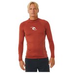 Rip Curl Top Manches Longues Waves Performance LS Red 