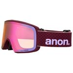 Anon Masque de Ski M6S Deep Cherry Perceive Cloudy Pink + Perceive Variable Blue Présentation Anon Masque de Ski M6S Deep Cherry Perceive Cloudy Pink + Perceive Variable Blue Présentation