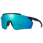 Smith Lunettes de soleil Ruckus Matte Black Chromapop Opal Mirror Présentation
