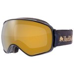 Red Bull Spect Masque de Ski Alley Oop Matt Black Gold Orange Gold Mirror Présentation