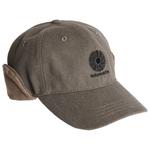 Autumn Casquettes Washed Canvas Flap Cap Pebble Présentation