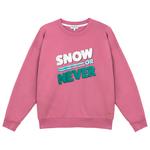 French Disorder Sweat Rosie Warmy Snow Or Never Raspberry Présentation
