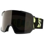 Salomon Masque de Ski S/View 3 Black Yellow Multilayer Black Présentation