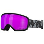 Giro Masque de Ski Millie Black & Grey Botanical Lx Vivid Pink Présentation