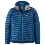 RAB Doudoune Cirrus Flex Hoody Tempest Blue Présentation
