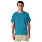 Patagonia Tee-shirt P-6 Logo Shore Blue Présentation