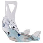 Burton Fix Snowboard Step on Women White Graphic Présentation