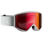 Atomic Masque de Ski Savor L Photo Light Grey Red Présentation
