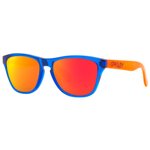 Oakley Lunettes de soleil Frogskins Xxs Crystal Blue Prizm Ruby Présentation