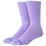 Stance Chaussettes Icon Crew Socks Neon Purple Présentation