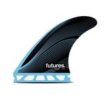 Futures Fins Ailerons Surf R4 Blue Blue Présentation