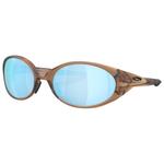 Oakley Lunettes de soleil Eye Jacket Redux Matte Brown Sm Prizm Deep Water Polarized Présentation