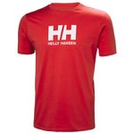Helly Hansen Tee-shirt Logo T-Shirt Red Présentation
