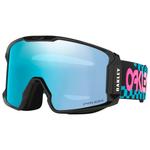 Oakley Masque de Ski Line Miner L Chex Black Prizm Sapphire Iridium Présentation