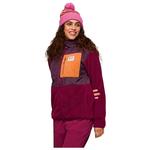 Cotopaxi Polaire Trico Hybrid Hooded Jacket W Blackberry And Jam Présentation