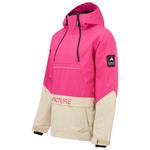 Picture Blouson Ski Luma 1/4 Zip Beetroot Powder Présentation