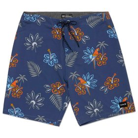 Hurley Pantaloncini Uomo Phantom Jetty, 51 Cm, Tessuto Asciugatura Rapida, Blu