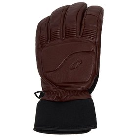 Oakley Gant Peak Leather Gloves Grenache Présentation Oakley Gant Peak Leather Gloves Grenache Présentation