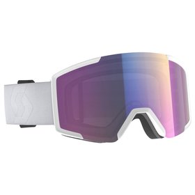 Scott Masque de Ski Shield Mineral White Enhancer Teal Chrome Présentation Scott Masque de Ski Shield Mineral White Enhancer Teal Chrome Présentation