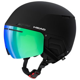 Head Casque visière Cinema Black Photo Green Présentation Head Casque visière Cinema Black Photo Green Présentation