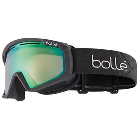 Bollé Masque de Ski Y7 Otg Black Matte Phantom Green Emerald Présentation Bollé Masque de Ski Y7 Otg Black Matte Phantom Green Emerald Présentation