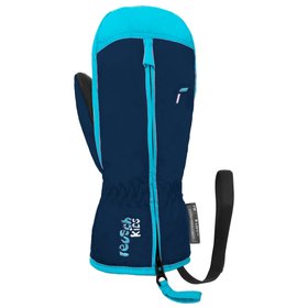 Gants de Ski Enfant Moufles de Ski Fille Garçon Chaud Étanches Protègent du  Vent avec Doublure en Polaire Gants de 6 à 12 Ans(Bleu)