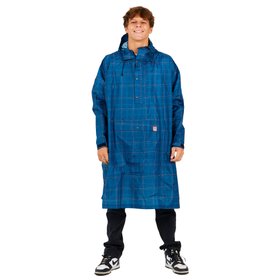Poncho De Pluie Adulte Imperméable 5000+ Mm – Avec Capuche Réglable, Poches, Bandes Réfléchissantes – Léger Et Compact - 5