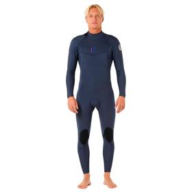 Rip Curl Combinaison Intégrale Dawn Patrol Back Zip 5/3 Slate Présentation Rip Curl Combinaison Intégrale Dawn Patrol Back Zip 5/3 Slate Présentation