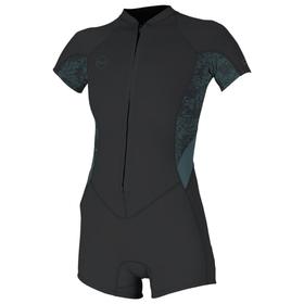 O'Neill Bahia Combinaison De Plongée Femme Manches Longues, Dos Fermé, 2/1 Mm - Néoprène Ultra-extensible Noir