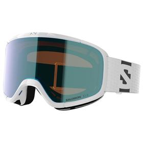 Salomon Masque de Ski Aksium 2.0 White Photo Multilayer Blue Présentation Salomon Masque de Ski Aksium 2.0 White Photo Multilayer Blue Présentation