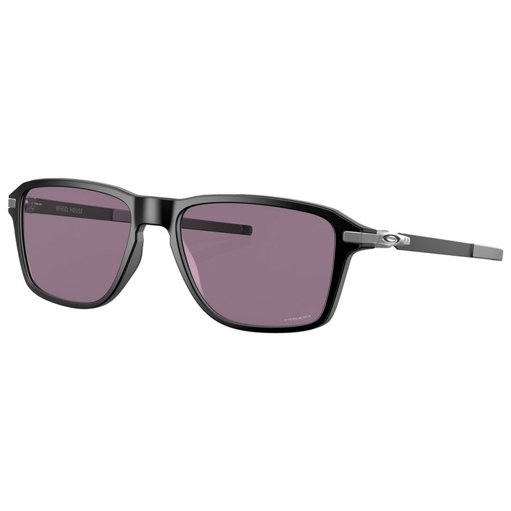 Oakley Lunettes de soleil Wheel House Satin Black Prizm Grey Présentation