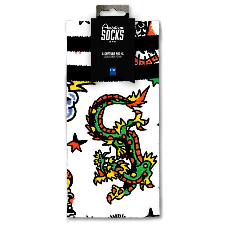 American Socks Chaussettes The Original Signature Outlaw Profil