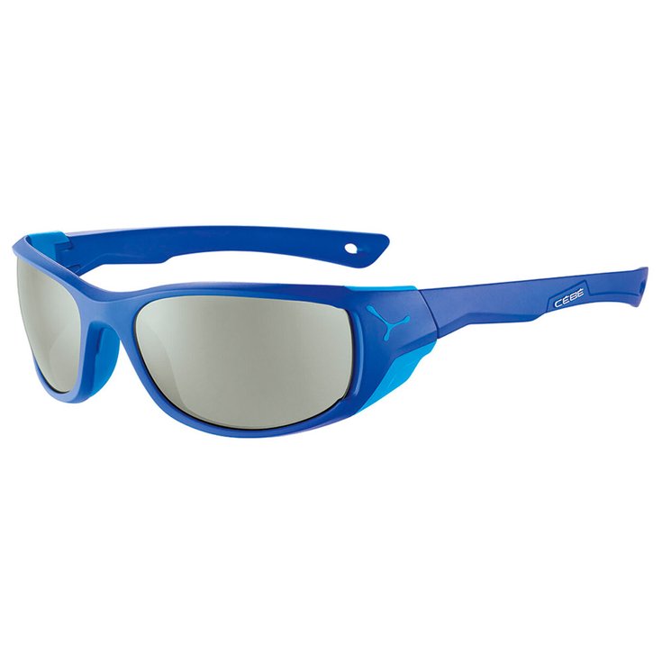 Cebe Lunettes de soleil Jorasses M Matt Dark Blue Blue Zone Vario Green Cat.2-4 Silver Af Présentation