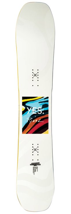 Yes Planche Snowboard Pyzel Dos