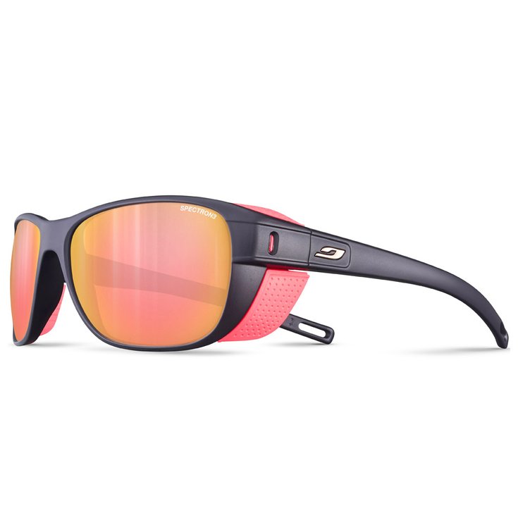 Julbo Lunettes de soleil Camino Violet Foncé Rose Spectron 3 Flash Rose Présentation