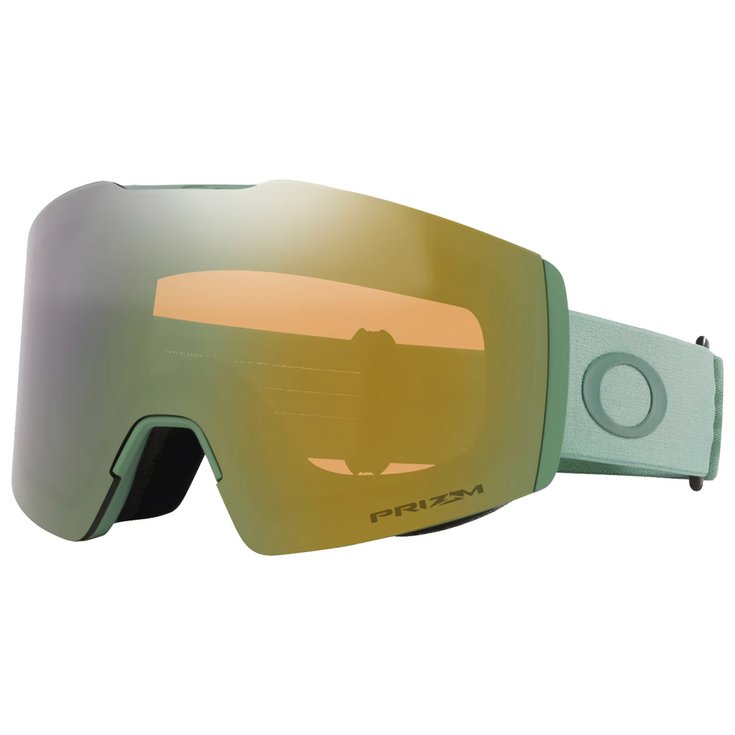 Oakley Masque de Ski Fall Line M Jade Prizm Sage Gold Iridium Présentation