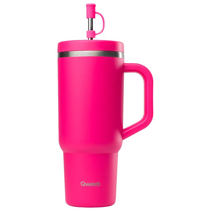Qwetch Mug Travel Cup 900 ml Pop Magenta Présentation